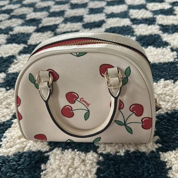 Coach Cherry Bag. - Picture 3 of 8